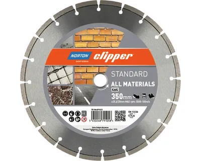 Produktbild von Norton Clipper Diamantscheibe Standard 4x4 Ø 350x25,4 / 20 mm