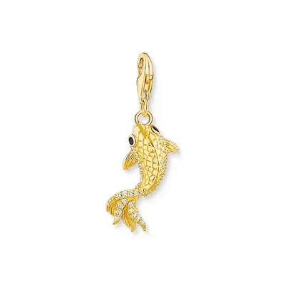 Produktbild von Thomas Sabo - 1888-414-7 - Charm - Damen - 925er Silber gelbvergoldet - Fisch