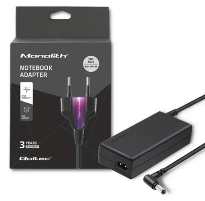Produktbild von Qoltec 50075.90W, Laptop, Drinnen, 100-240 V, 50/60 Hz, 90 W, 19 V