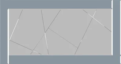 Produktbild von Spiegel Luna Grau Rahmen Asm 60x120cm