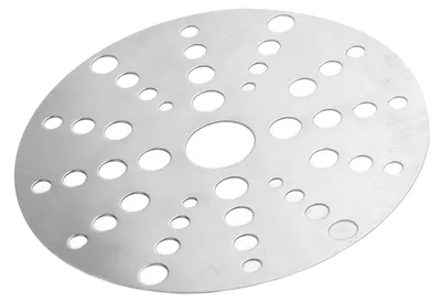 Wärmeverteilerplatte Edelstahl 6,5 cm für Induktionskochfeld