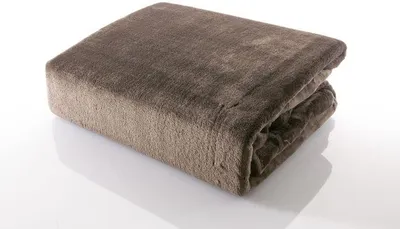 Produktbild von Gözze Premium Memphis Decke braun 180 x 220 cm