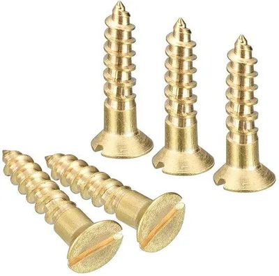 Zdjęcie produktu dla Wkręty do drewna ze stali nierdzewnej, 40 sztuk, M3,5 x 16 mm, z łbem stożkowym, samogwintujące, do mebli
