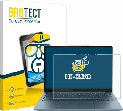 Produktbild von Für Lenovo Yoga Slim 7 Gen 10 14" Touch Schutzfolie BROTECT Displayschutz Display Schutz Folie Klar Transparent