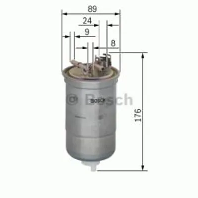 Produktbild von Bosch Kraftstofffilter  0 450 906 437
