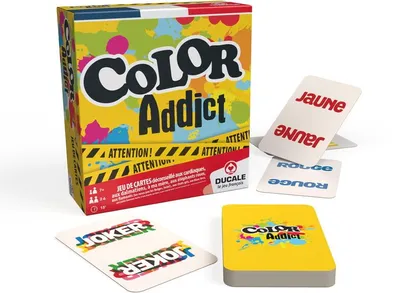 Produktbild von Ducale Color Addict, Kartenspiel, Matching, 7 Jahr(e), 15 min