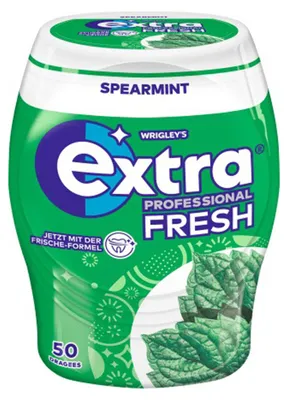 Zdjęcie produktu dla Wrigleys Extra Professional Mięta bez cukru 50 drażetek 70g