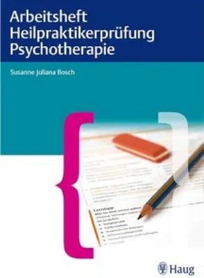 Produktbild von Arbeitsheft Heilpraktikerprüfung Psychotherapie