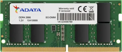 Image de Adata Ddr4 So-Dimm           4Gb Cl19            Ad4S26664G19-Sgn