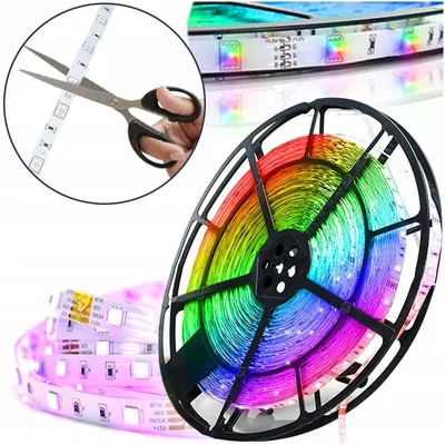 Produktbild von Decorya RGB LED-Streifen selbstklebend 2m 12V IP20