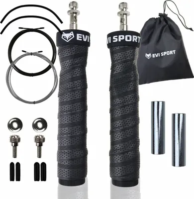 Produktbild von Skakanka bokserska crossfit regulowana z łożyskami i obciążeniem wytrzymała