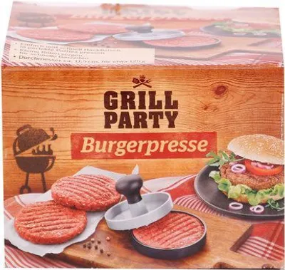 Produktbild von Hamburgerpresse Antihaftbeschichtung Burgerpresse Hamburgerform Hamburger Maker