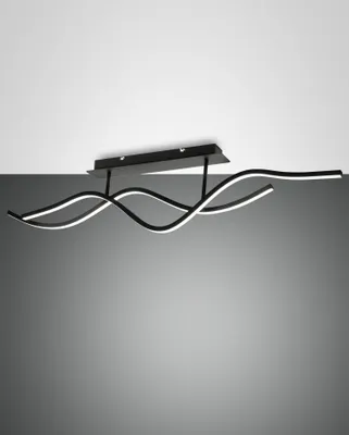 Produktbild von Sinuo LED Pendel-Deckenleuchte 36W schwarz 3666-65-101 Fabas Luce