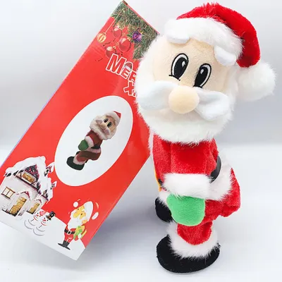 Produktbild von Weihnachtsmann - Tanzender Weihnachtsmann Weihnachtsdekoration