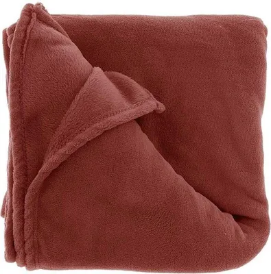 Produktbild von Unique Living - Plaid Claudi Marsala 130x160