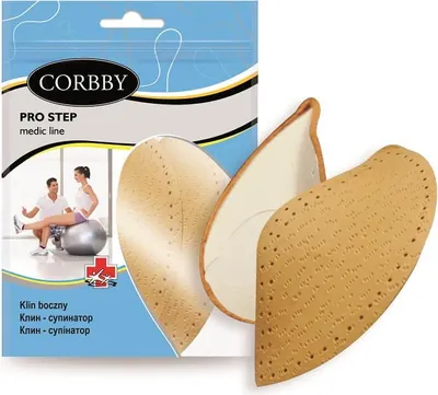 Obrázok produktu pre Pätný Klin Supinačný Ortopedický Klin Vložky Korekcia Nohy Vybočenej Ostrohu 40/41/42