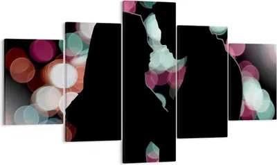 Produktbild von Bild auf Leinwand - Leinwandbild - Paar Liebe Beziehung - 125x70cm - Wand Bild - Wanddeko - Leinwanddruck - Bilder - Kunstdruck - Wanddekoration - Leinwand bilder - Wandkunst - EA125x70-2551