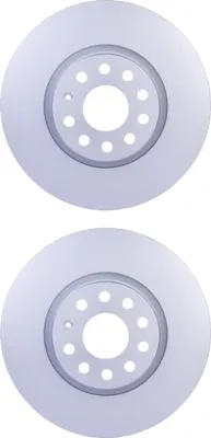 Produktbild von 2 Bremsscheiben innenbelüftet Ø 65 mm 25 mm HELLA passend für u.a. AUDI A3