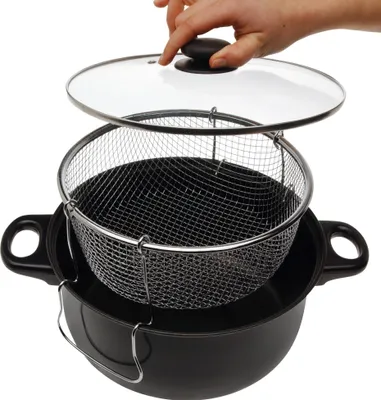 Produktbild von Excellent Houseware Panvica na vyprážanie so sklenenou pokrievkou 26 cm