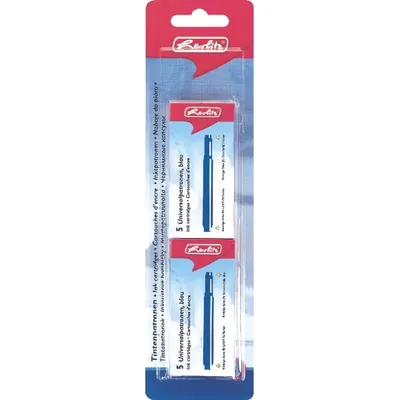 Produktbild von Herlitz 10412070, Blau, Mehrfarbig, 5 Stück(e), Box