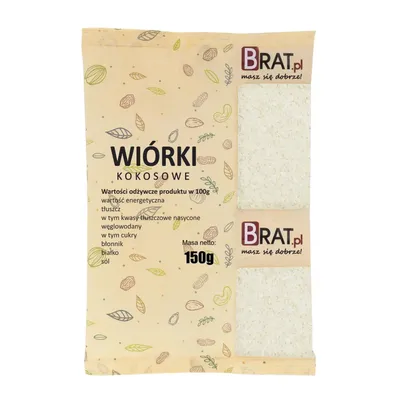 Obrázok produktu pre Kokosové lupienky 150g Brat.pl