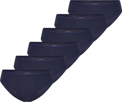 Produktbild von uncover by Schiesser 6er Pack Bamboo Baumwolle Tai Slip Hochwertig verarbeitet, Weicher Griff durch Stretch-Anteil, Formstabil auch nach mehreren Wäschen