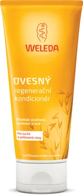 Produktbild von Weleda Oat Replenishing, Nicht-professionelle Haarspülung, beschädigtes Haar, trockenes Haar, 200 ml, Tube, CEDAR, Tonka-Bohne, Kokosnuss, Jojoba-Öl