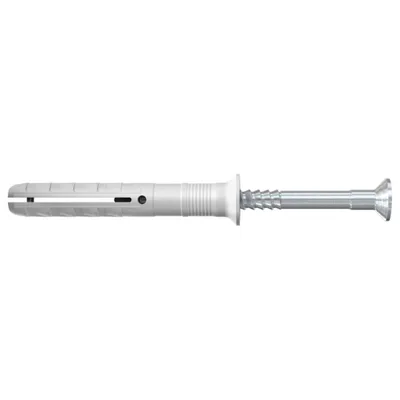 Produktbild von Fischer 050358, Nylon, Weiß, Pozidriv, PZ3, 80 mm, 8 mm
