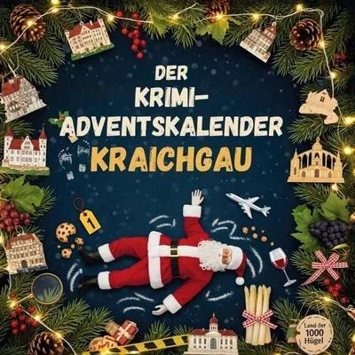 Produktbild von Der Krimi-Adventskalender Kraichgau