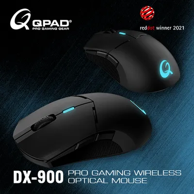 Produktbild von Qpad Dx900 Pro Gaming Optische Maus