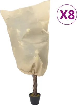 Image de Housses de protection pour plantes avec cordon de serrage 8 pcs