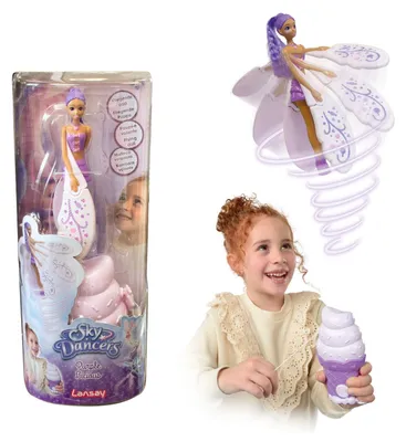 Obrázok produktu pre Nebeská tanečnica - fialový lelzen - bábiky jedna funkcia - 6 rokov - Lansay