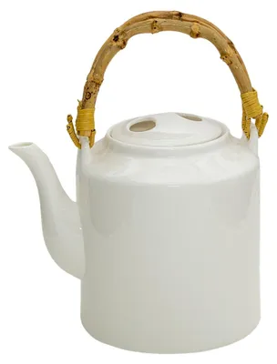 Obrázek produktu pro Čajová konvice Clayre & Eef 1500 ml z bílého porcelánu