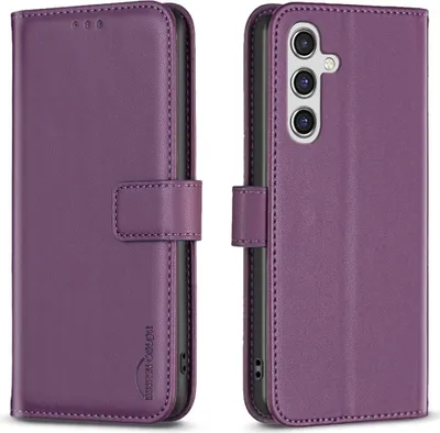 Produktbild von Samsung Galaxy A36 Hülle - BINFEN Klapphülle - Violett