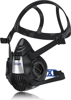Produktbild von Dräger X-plore 3500 Halbmaske - Größe L - Mehrweg Atemschutz-Maske für den Einsatz mit wechselbaren Bajonettfiltern