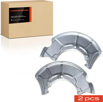 Immagine prodotto di Frankberg 2x piastra di ancoraggio disco freno asse anteriore entrambi i lati per VW Golf 4 Bora Audi A3 8L Skoda Seat