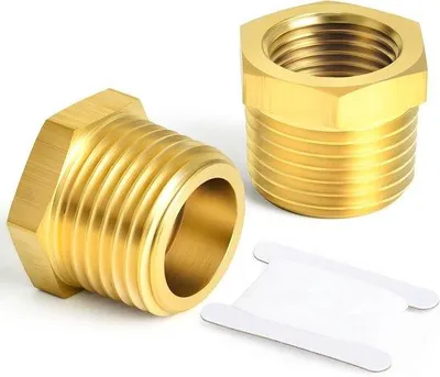 Image de Adaptateur en laiton 1" x 3/4" BSP pour l'eau, l'huile, l'air et le gaz