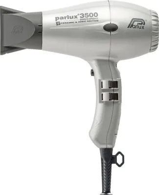 Produktbild von Parlux 3500 Supercompact Ceramic & Ionic Editon Silber - Haartrockner