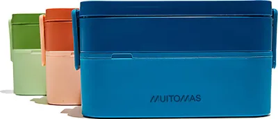 Immagine prodotto di Muitomas Contenitore per il pranzo da 1,7 litri, verde