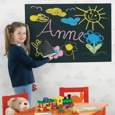 Produktbild von TimeTEX Tafelfolie selbstklebend, schwarz, 150 x 58 cm