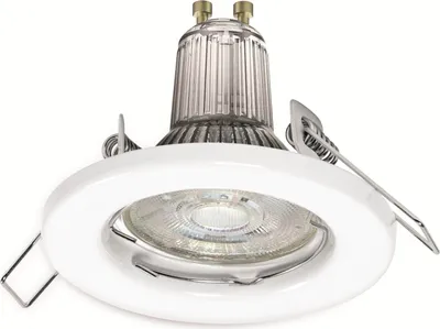 Produktbild von LEDVANCE GU10 Spot 3er-Pack LED Einbauleuchte, Einbaustrahler weiss 9,5cm 2,60W warmweiss 4058075611313