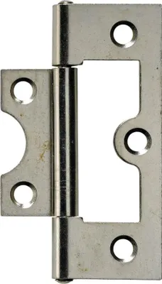 Produktbild von Hettich Lamellentürscharnier 63 x 25 mm, vernickelt, 2 Stück