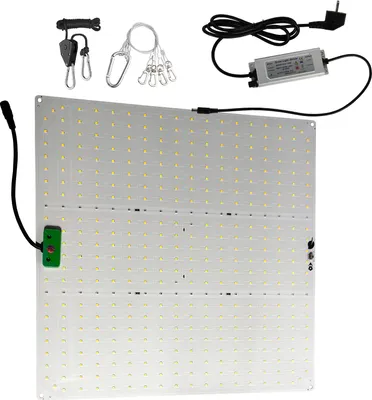 Produktbild von 150W 432 LED Pflanzenlampe Vollspektrum Dimmbar Pflanzenlicht Zimmerpflanzen Wachstumslampe Gewächshäuser Grow Lampe