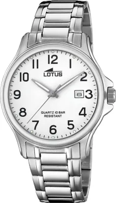 Produktbild von Lotus Herren Uhr Classic Elegant Edelstahl Armbanduhr silber UL18645/1