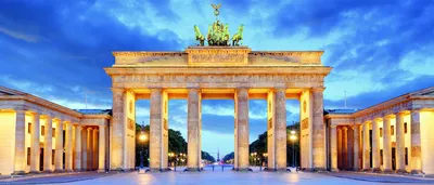 Produktbild von Leinwandbild - Motiv: Brandenburger Tor - 60 x 140cm