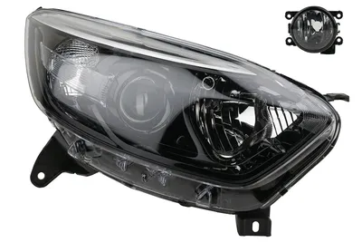 Produktbild von Scheinwerfer passend für Renault Captur 06/13-03/17 H1 H1 Re. + Nebelsc. 260100758R 260101715R 260105066R 4422780 0006000618053 2615000 Johns
