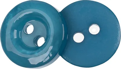 Immagine prodotto di Bottone - set di 6 - diametro 10 mm - blu