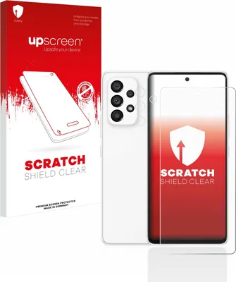 Produktbild von upscreen Schutzfolie für Samsung Galaxy A53 5G (Display+Kamera) Displayschutz Displayschutzfolie Folie Klar Transparent