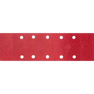 Produktbild von Schleifpapier 115x280mm, P100, 10Löcher 5Stk
