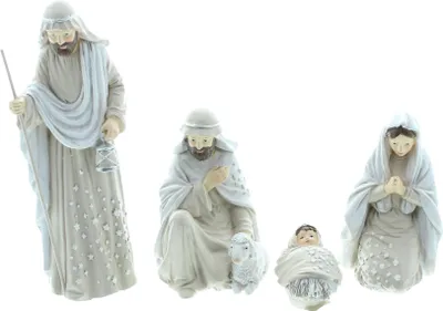 Produktbild von Krippefiguren "Heiligabend", 4er Set